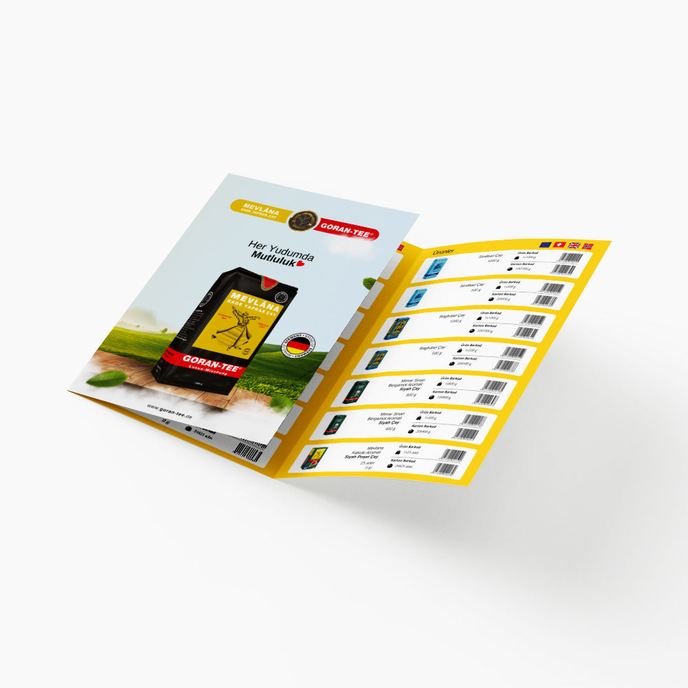 Mevlana Çay Ürünler Flyer (PDF)