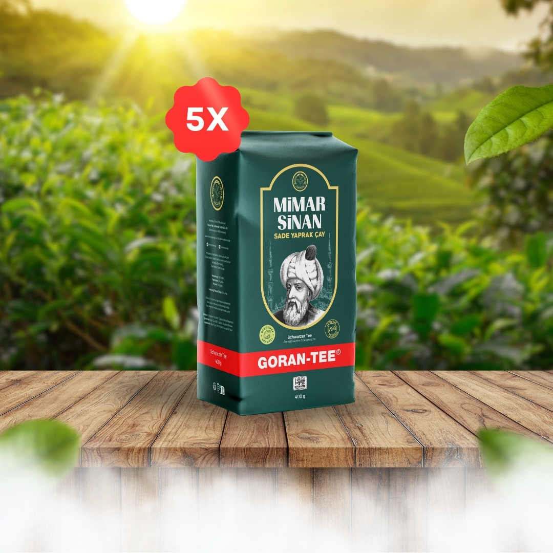 Goran Tee - Mimar Sinan Çay 400g 5 li paket