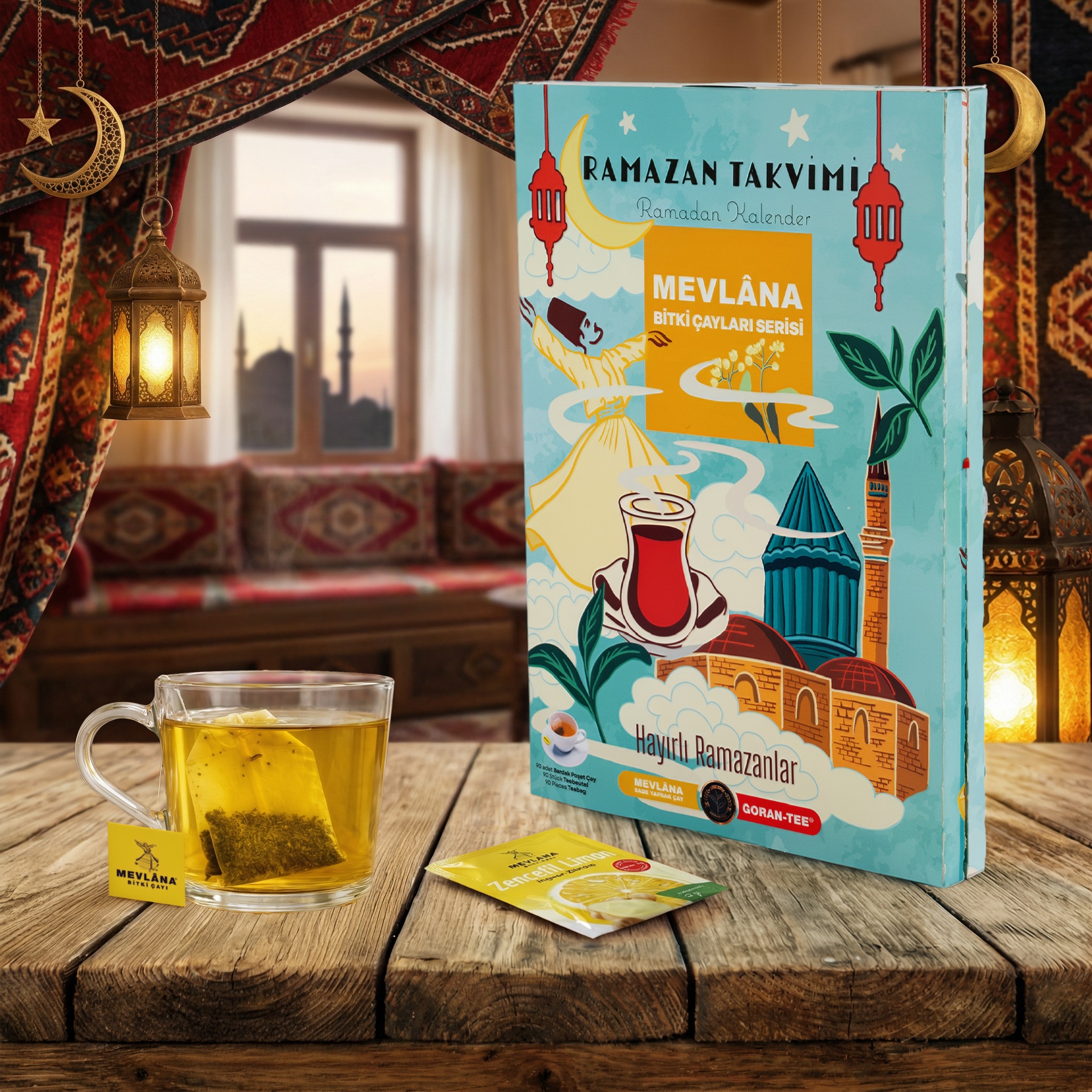 Goran Tee – Mevlana Çay Ramazan Takvimi | Karışık Bitki Çayı Seti (90 Adet) 8 Goran Tee – Mevlana Çay Ramazan Takvimi | Karışık Bitki Çayı Seti (90 Adet) - Görsel 8