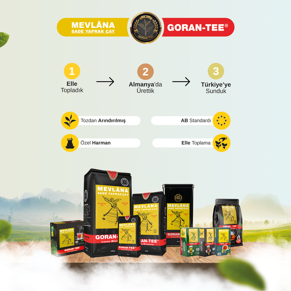 Mevlana Çay Siyah Demlik Poşet 600g 4 Mevlana Çay Siyah Demlik Poşet 600g - Görsel 4